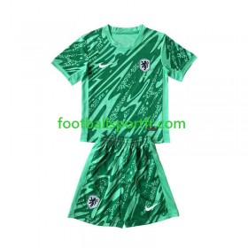 Tenue Pays-Bas Gardien Enfant Domicile UEFA Euro 2024 Maillot de Foot